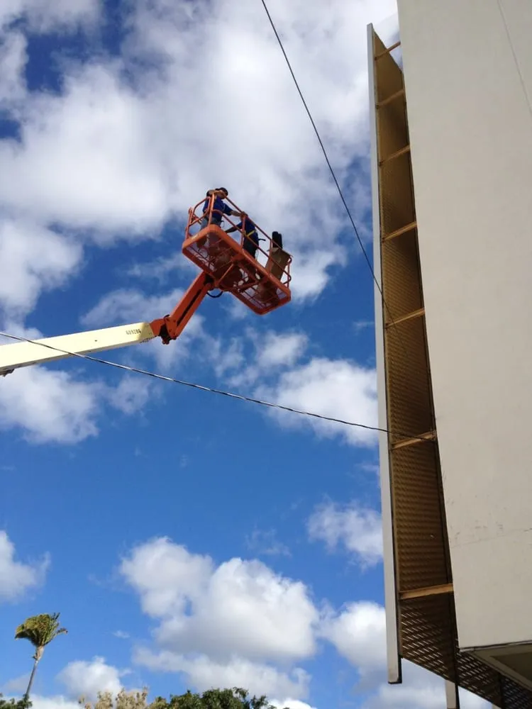 Slide of Oahu Building Maintenance