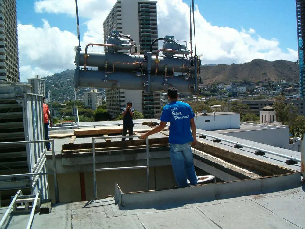 Slide of Oahu Building Maintenance