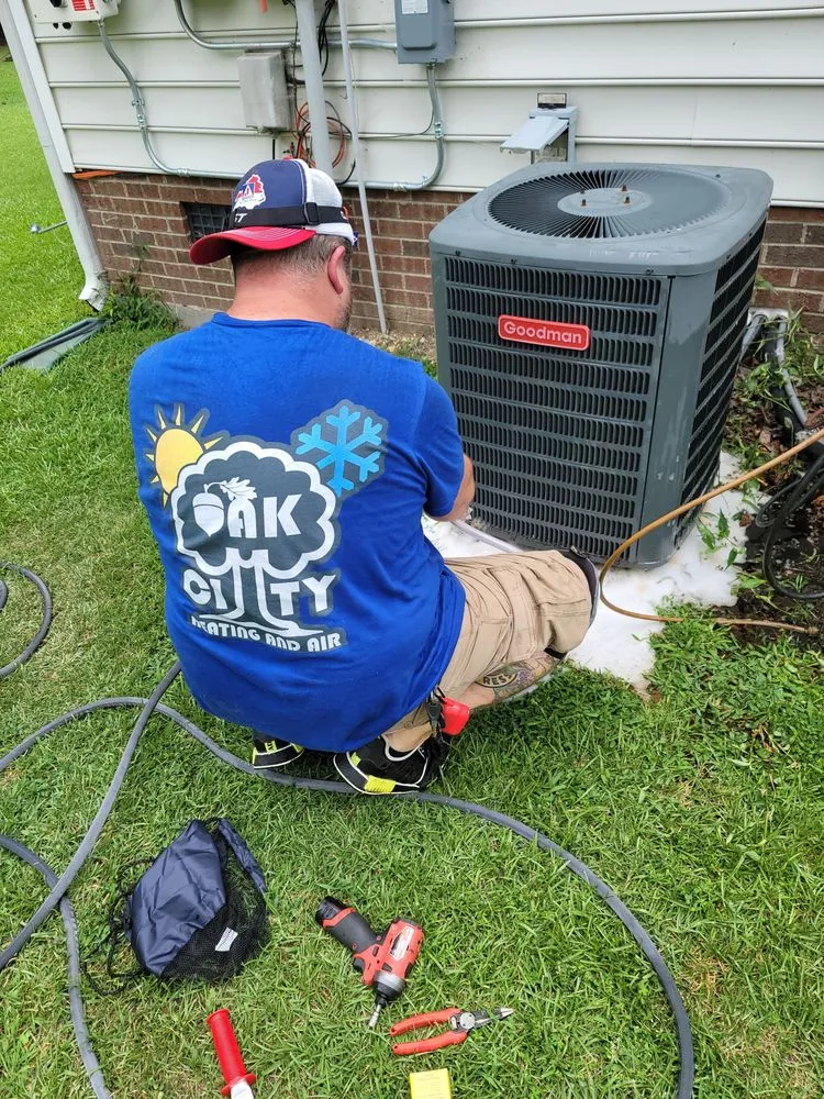 Slide of Oak City Heating & Air