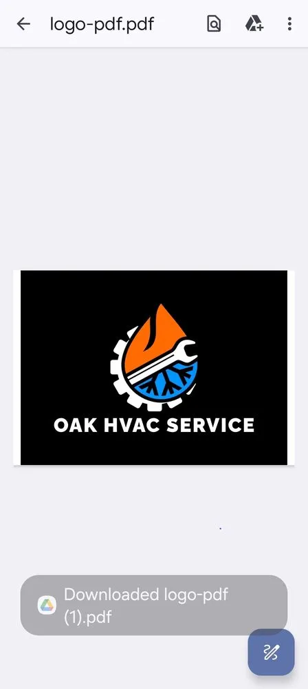 Slide of Oak HVAC Service