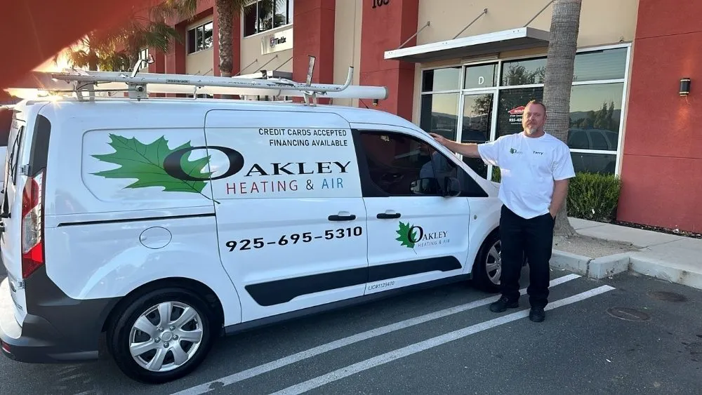 Slide of Oakley Heating and Air