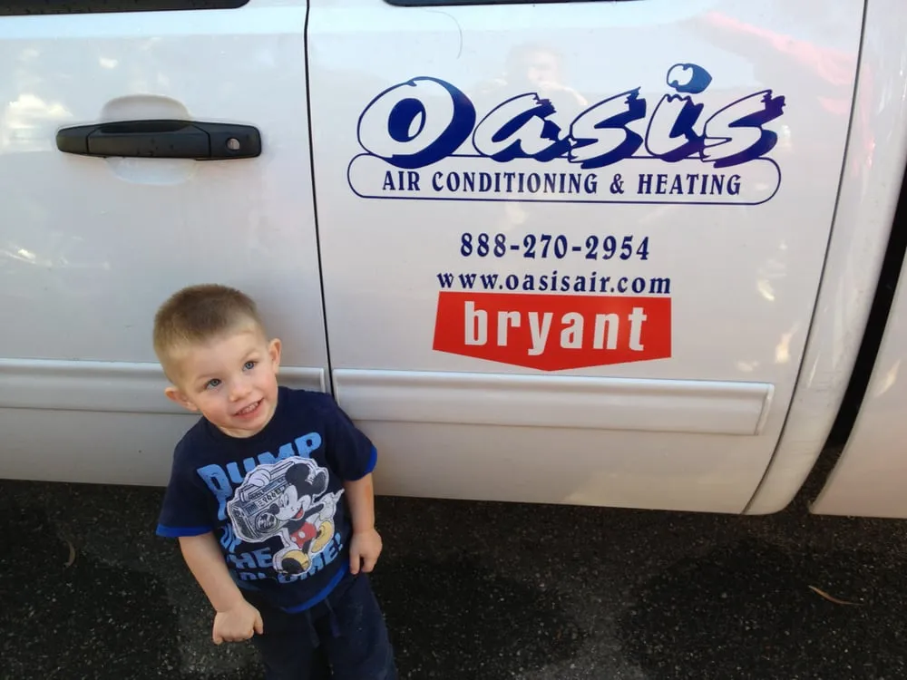 Slide of Oasis Air Conditioning and Heating