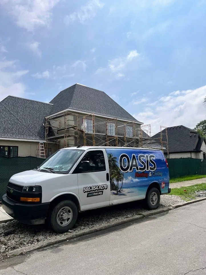 Slide of Oasis Heating & Cooling