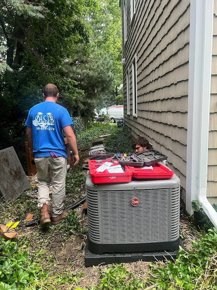 Slide of Oasis Heating & Cooling