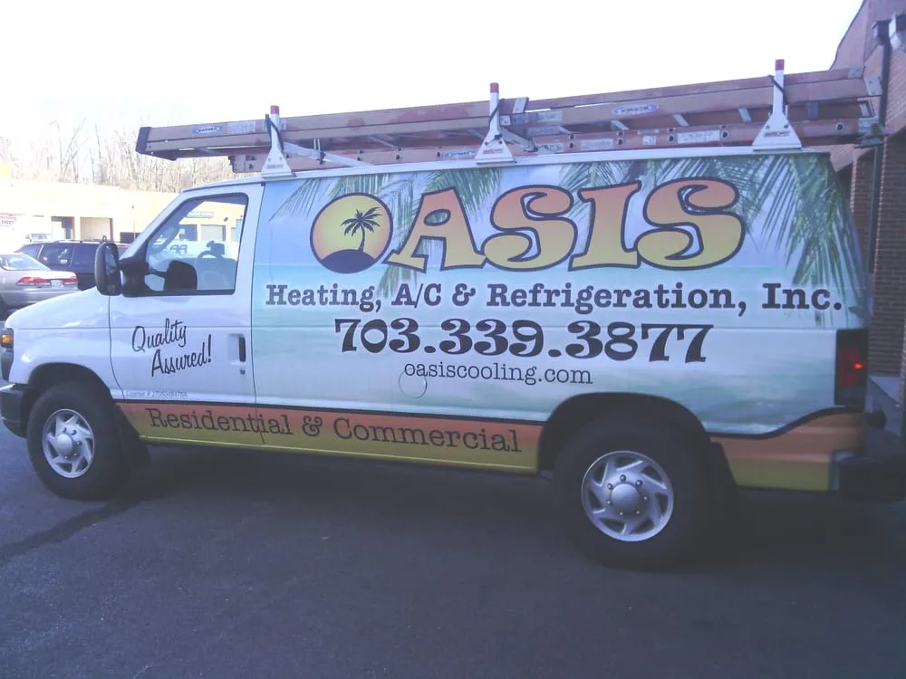 Slide of Oasis Heating, AC & Refrigeration