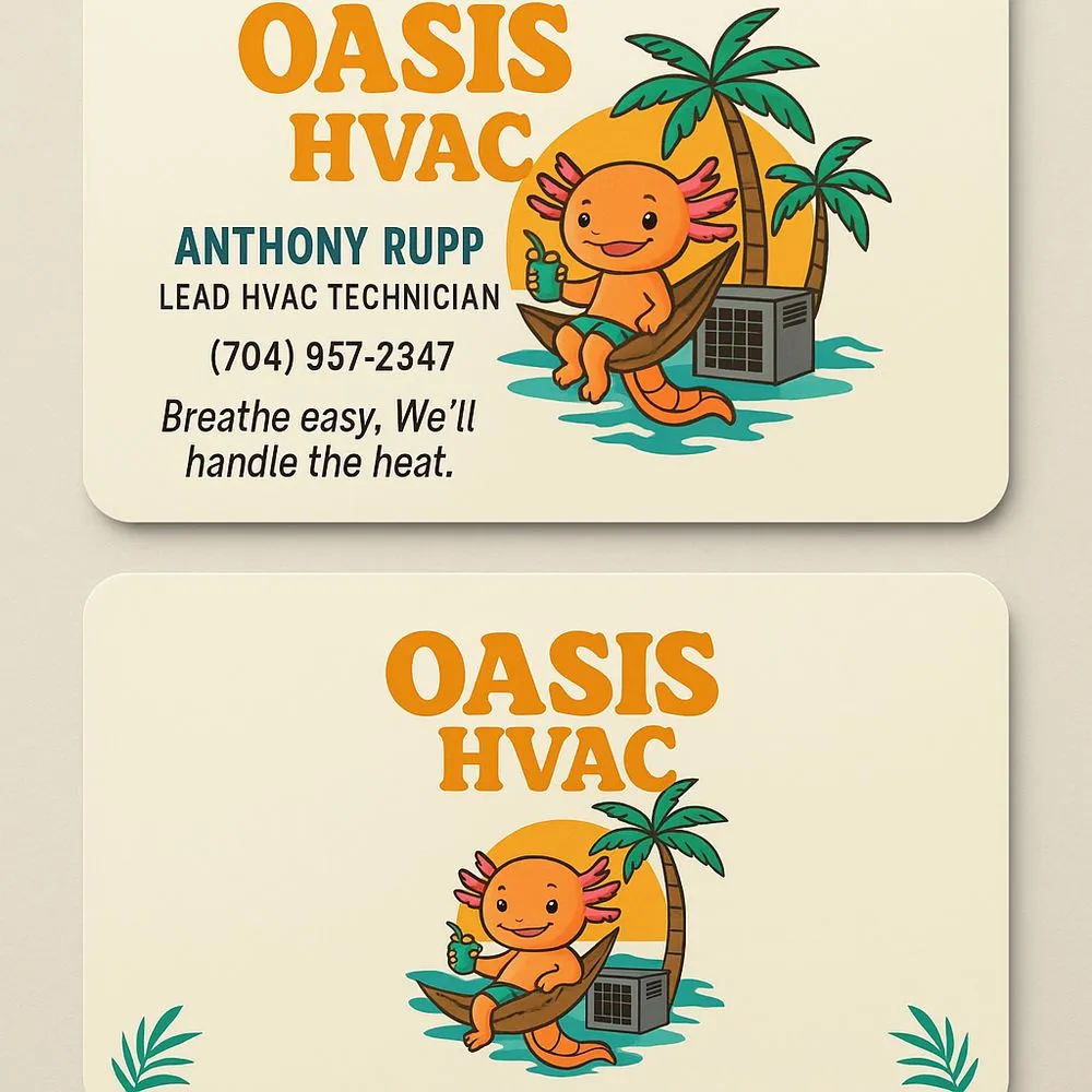 Slide of Oasis Heating and Cooling