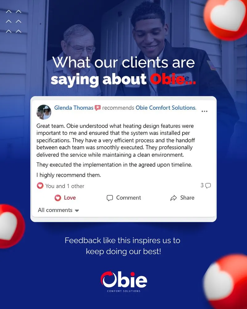 Slide of Obie Comfort Solutions