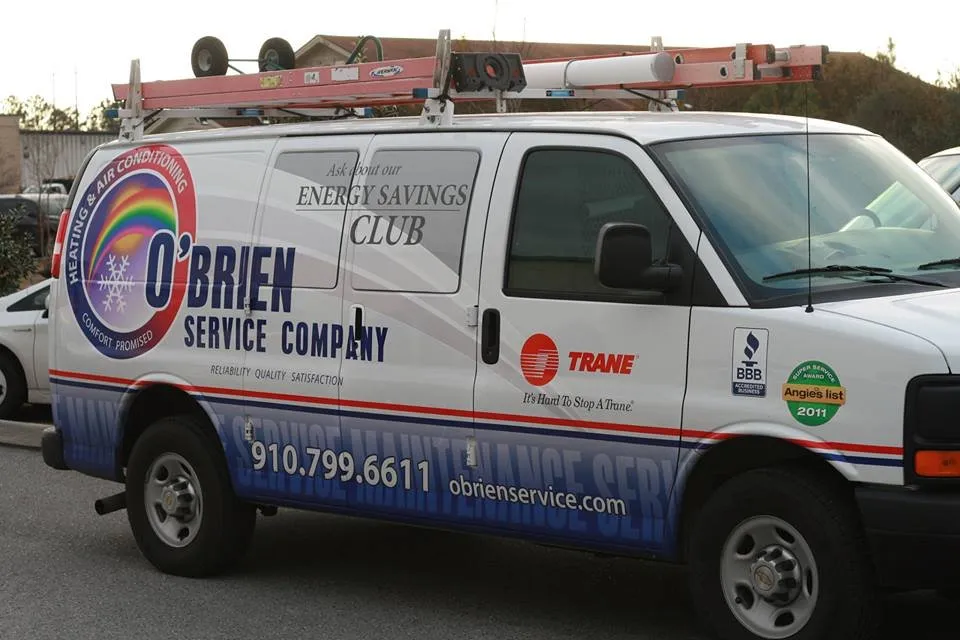 Slide of O'Brien Service