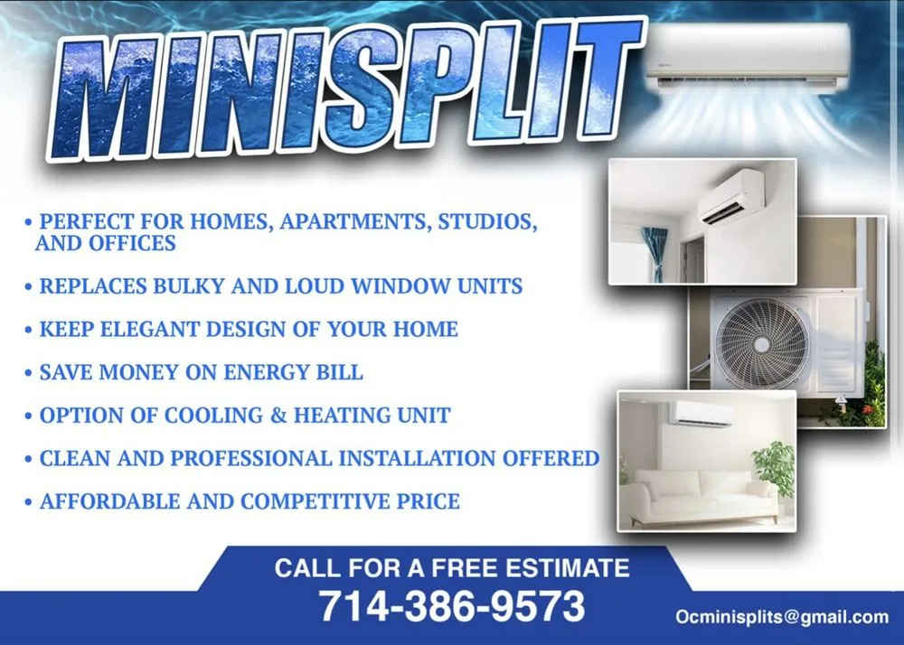 Slide of OC Minisplits AC