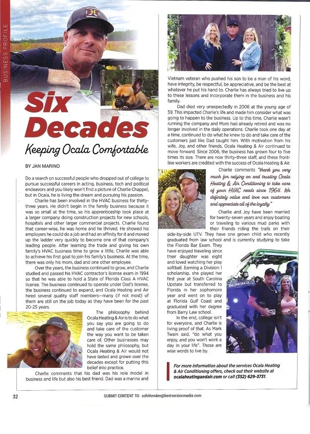 Slide of Ocala Heating & Air Conditioning