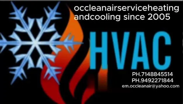 Slide of Occleanairservices