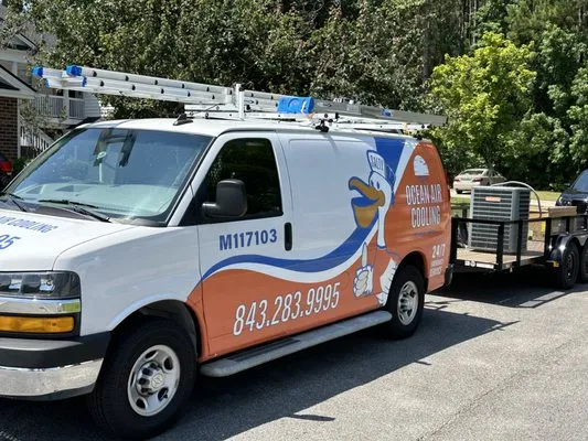 Ocean Air Cooling Logo