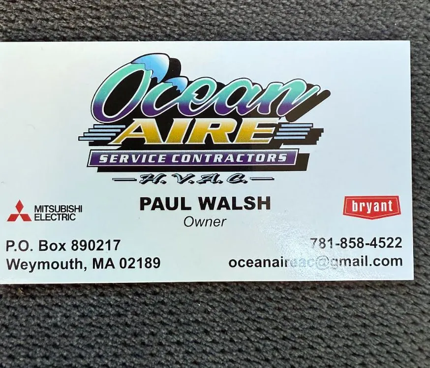 Slide of Ocean Aire Service Contractors