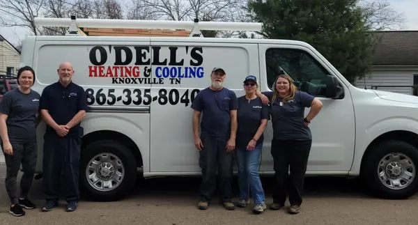 O'Dell's Heating & Cooling Logo