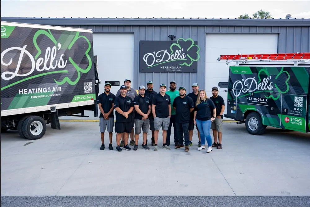 Slide of O'Dell's Heating and Air