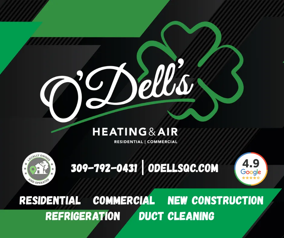 Slide of O'Dell's Heating and Air