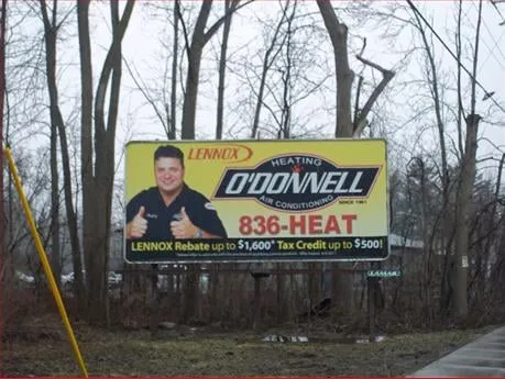 Slide of O'Donnell Heating