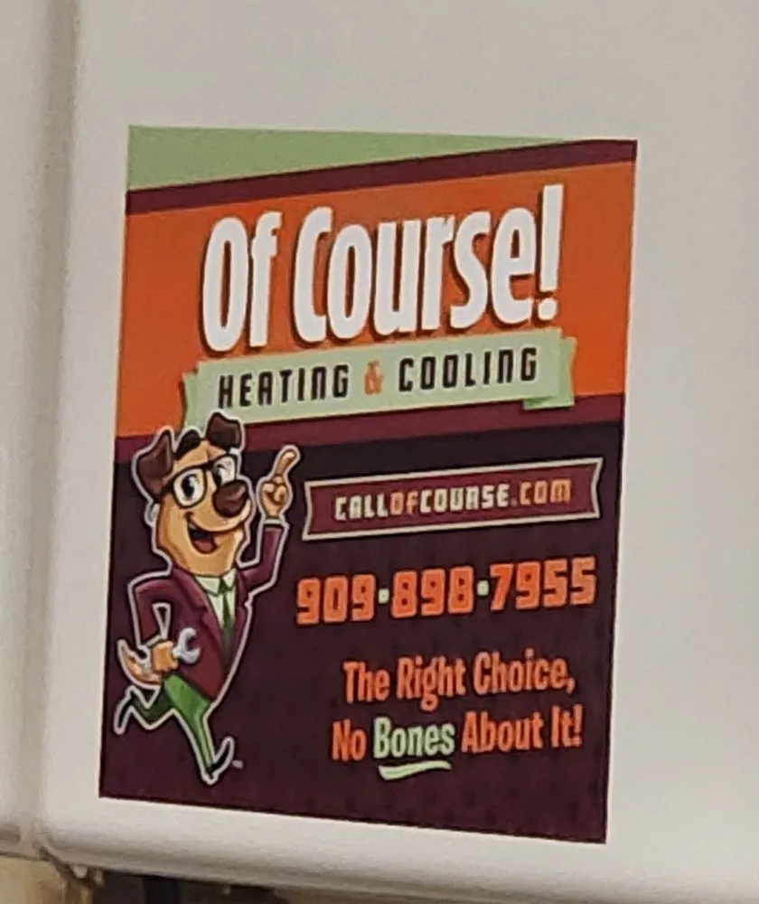 Slide of Of Course! Heating and Cooling