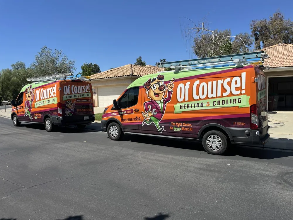 Slide of Of Course! Heating and Cooling