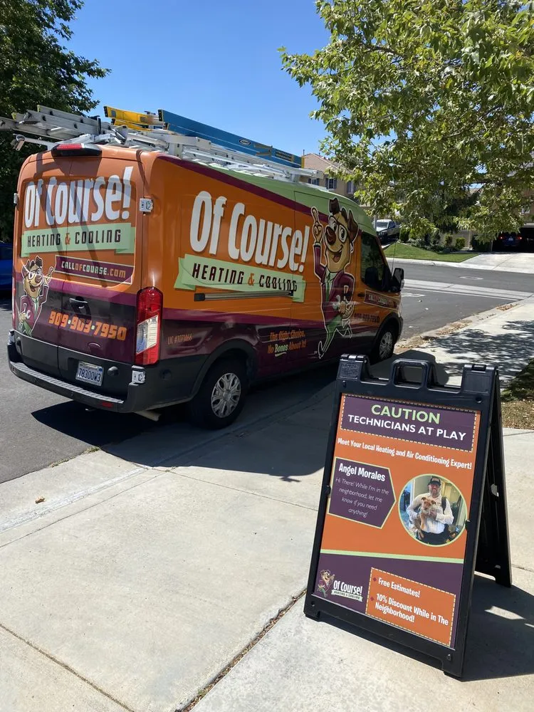 Slide of Of Course! Heating and Cooling