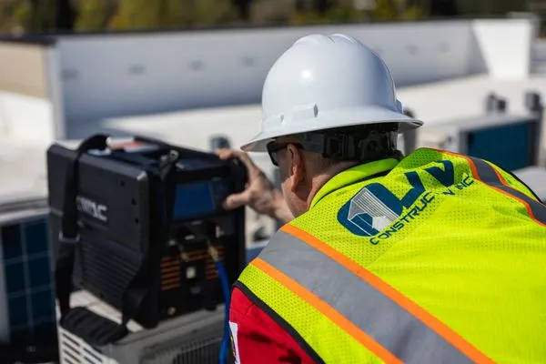 OJV Construction Hvac Service & Maintenance Logo