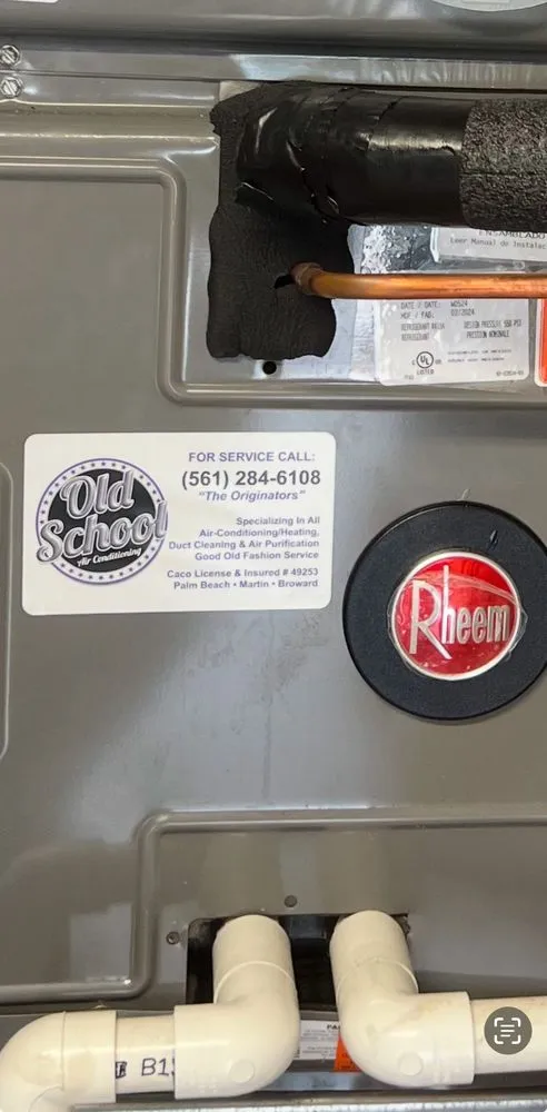 Slide of Old School Air Conditioning