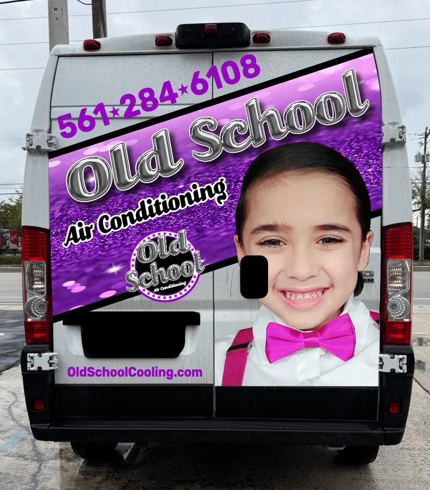 Slide of Old School Air Conditioning