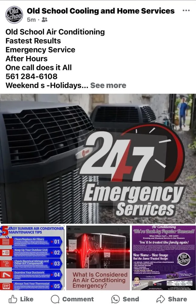 Slide of Old School Air Conditioning