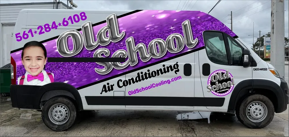 Slide of Old School Air Conditioning