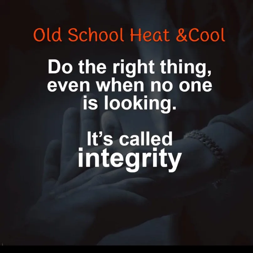 Slide of Old School Heat & Cool