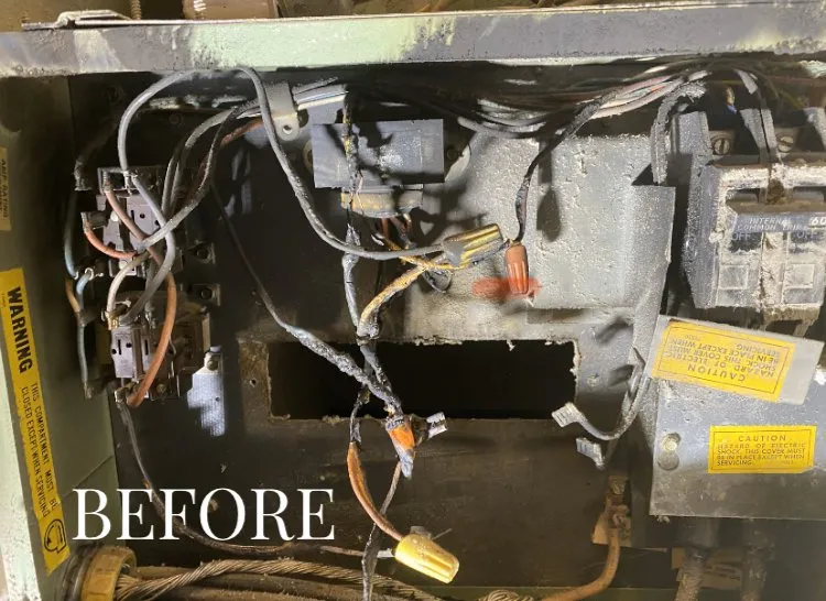 Slide of Old School Heat & Cool