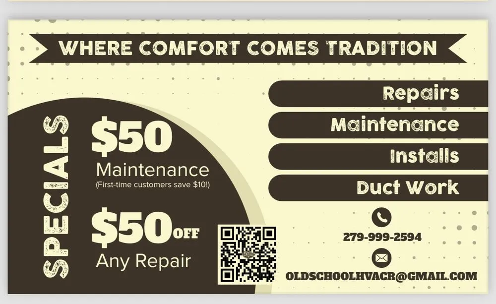 Slide of Old School Heating & Air Conditioning