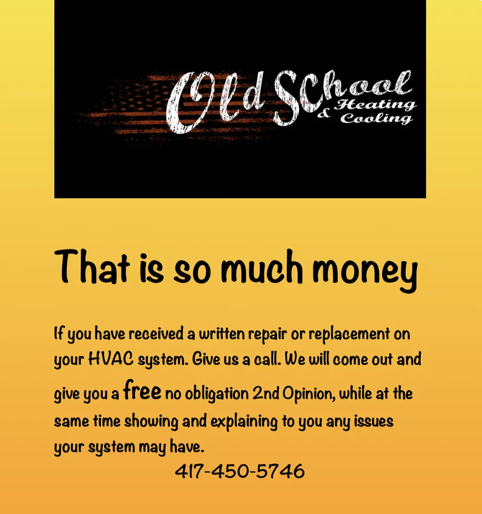 Slide of Old School Heating And Air Conditioning