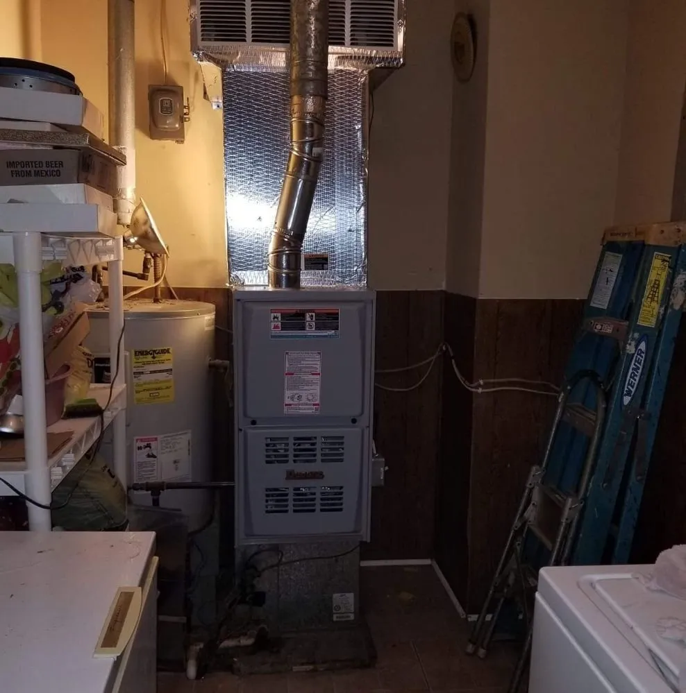 Slide of Old Time Heating & Cooling Service