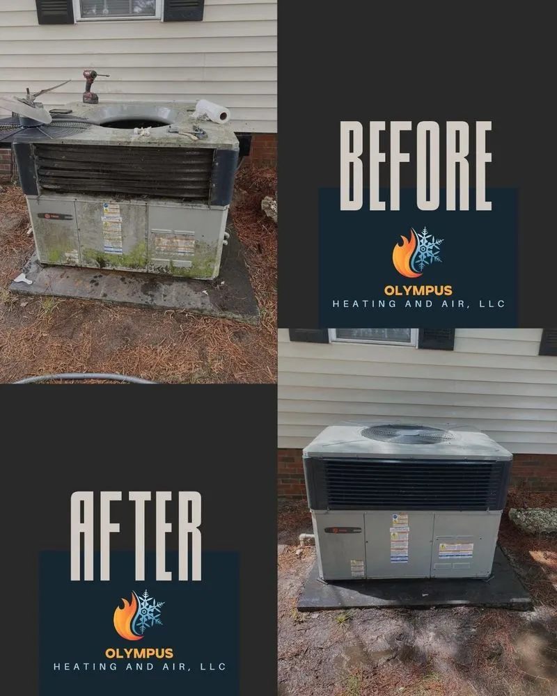 Slide of Olympus Heating and Air