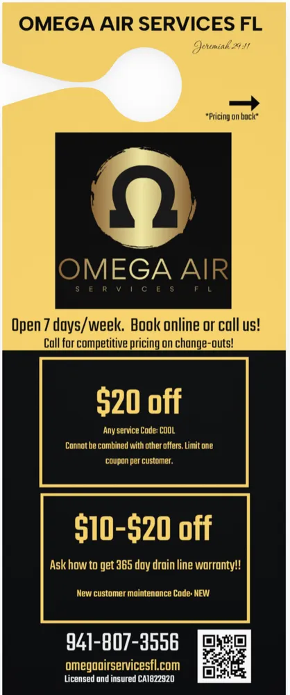 Slide of Omega Air Services