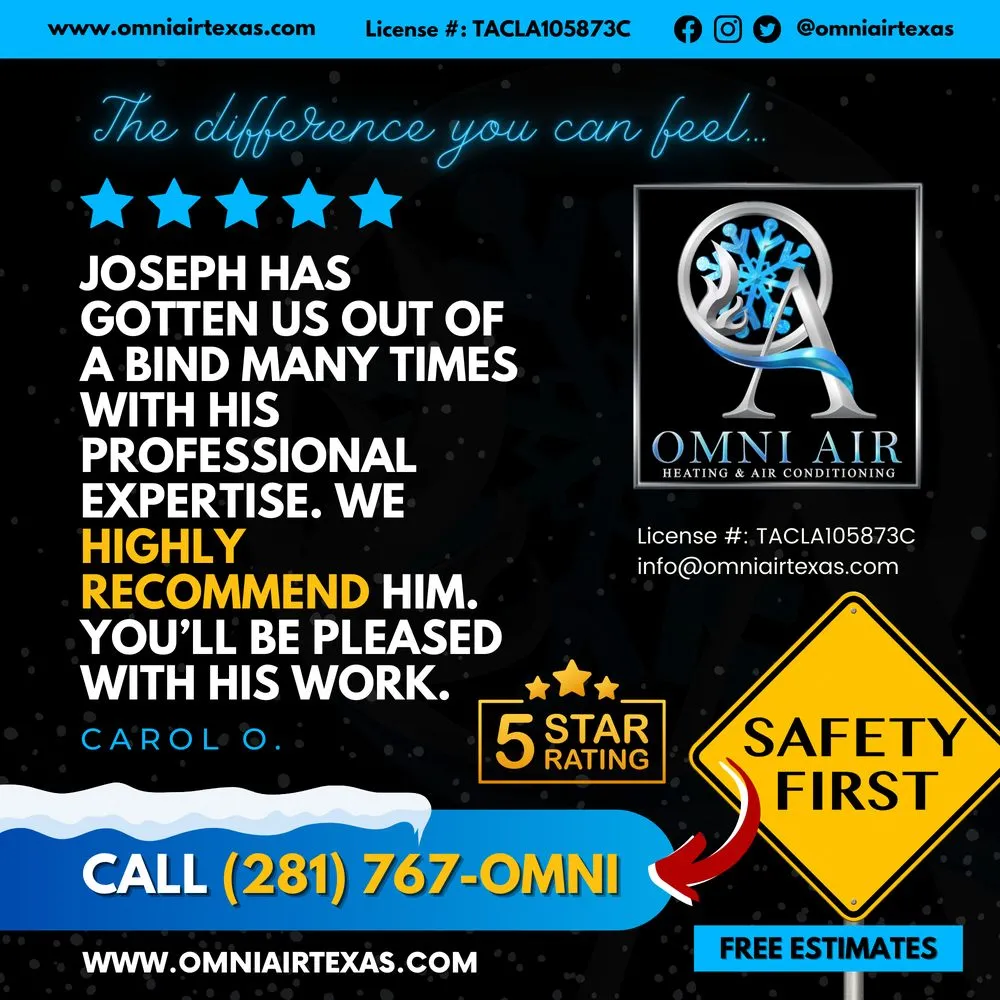 Slide of Omni Air and Heating