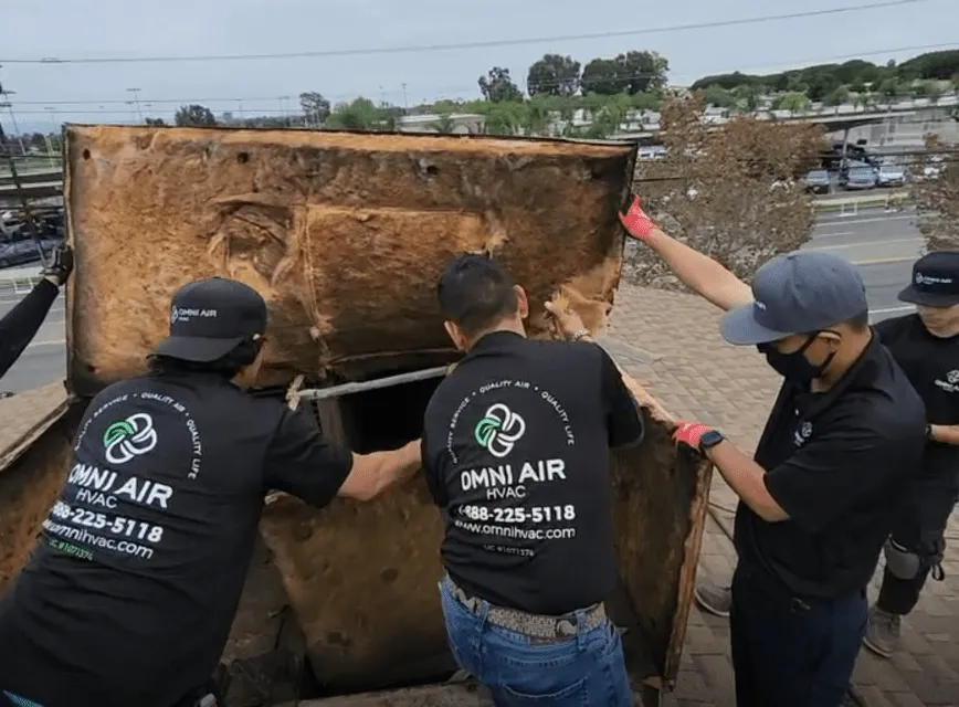 Slide of Omni Air HVAC