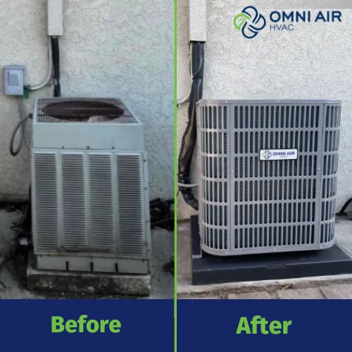 Slide of Omni Air HVAC