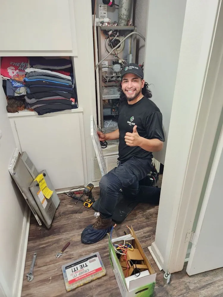 Slide of Omni Air HVAC