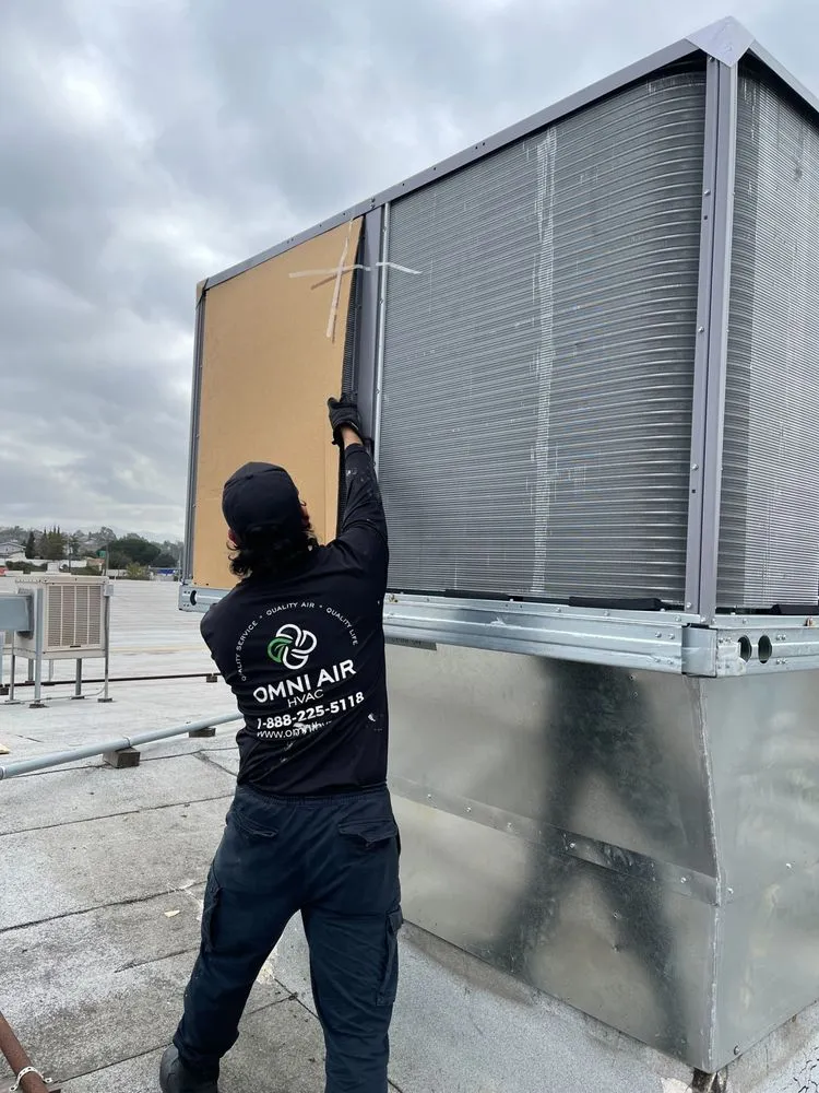 Slide of Omni Air HVAC