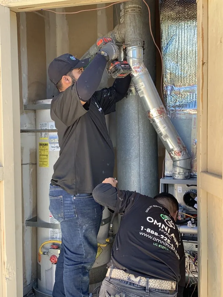 Slide of Omni Air HVAC