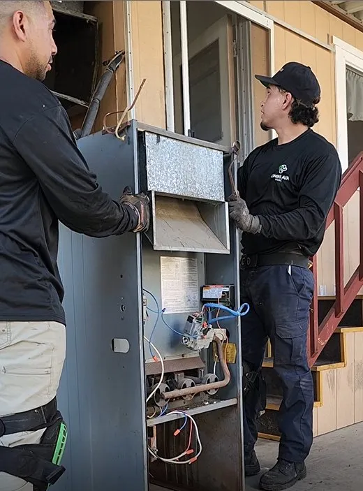 Slide of Omni Air HVAC