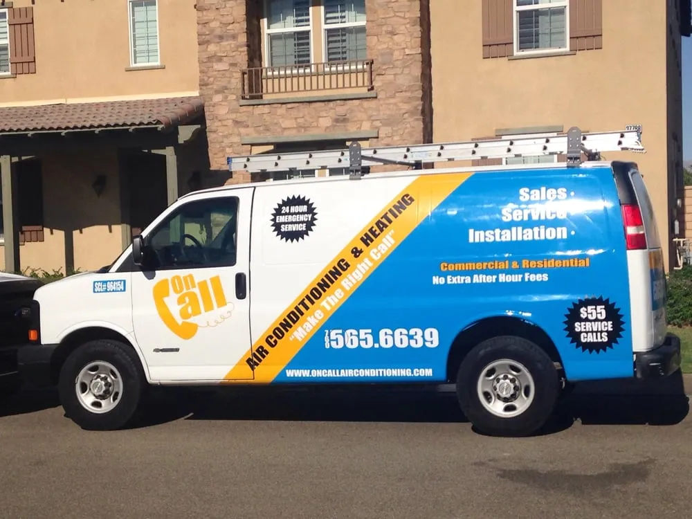 Slide of On Call Air Conditioning & Heating