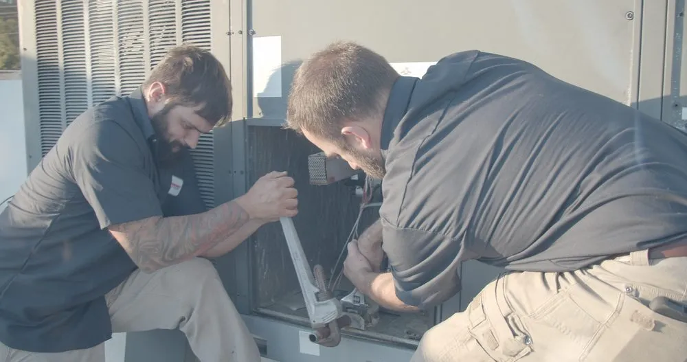 Slide of On Command Heating & Cooling