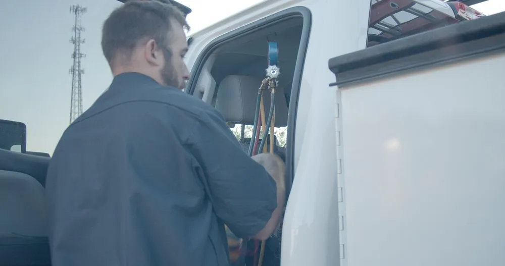 Slide of On Command Heating & Cooling