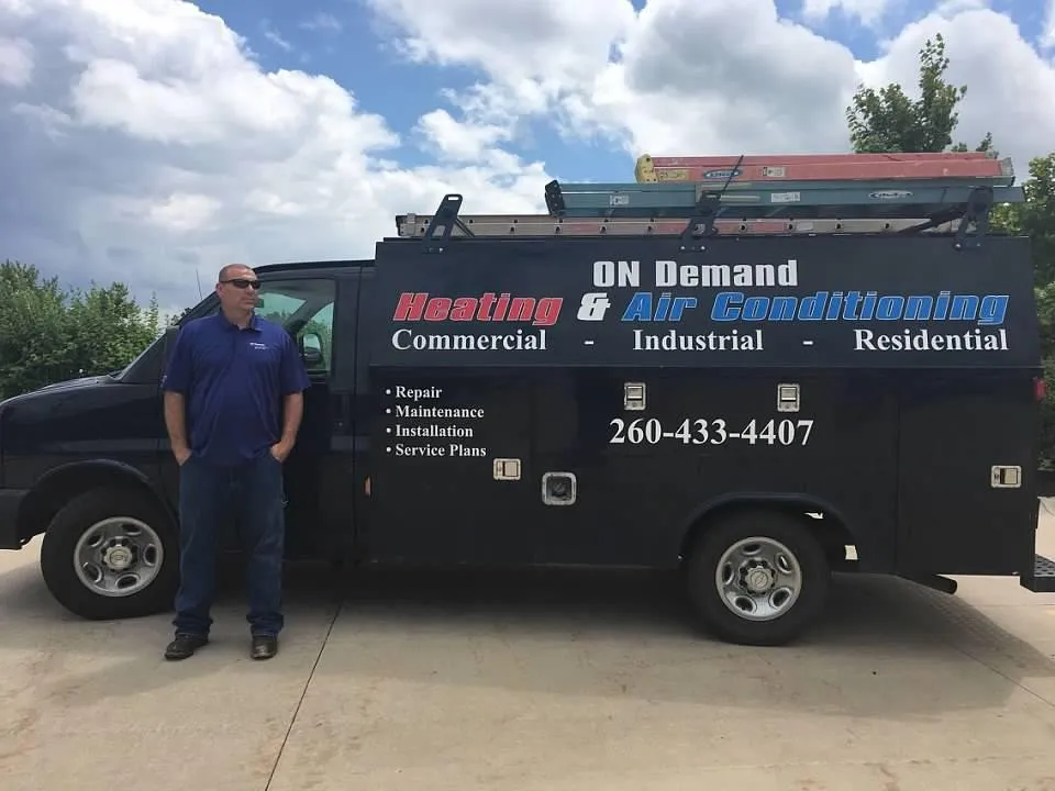 Slide of On Demand Heating & Air Conditioning