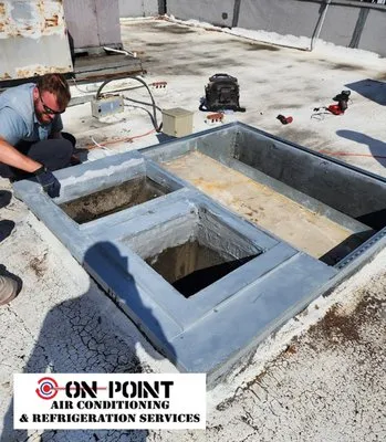 On Point Air Conditioning & Refrigeration Services Logo