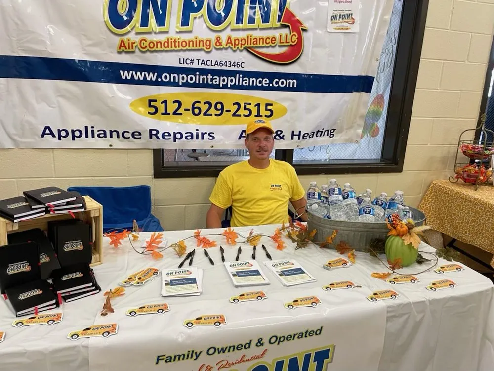 Slide of On Point Air Conditioning and Appliance