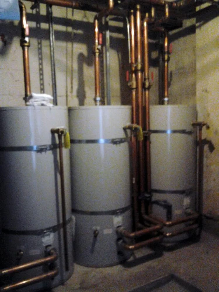 Slide of On-Shore Plumbing And Boilers